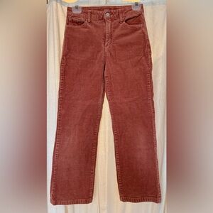 Art Class Girls Terracotta Corduroy Pants